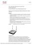 Cisco WAP200 Wireless-Access Point PoE/RangeBooster