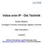 Voice over IP - Die Technik