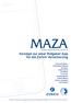 MAZA. Konzept zur einer Ratgeber App für die Zurich Versicherung. Mobile Application für Zurich.At
