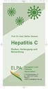 Hepatitis C. Risiken, Vorbeugung und Behandlung. Prof. Dr. med. Stefan Zeuzem. European Liver Patients Association