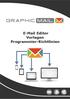 E-Mail Editor Vorlagen Programmier-Richtlinien