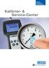 Kalibrier- & Service-Center. Wartung Kalibrierung Instandsetzung