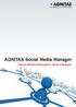AGNITAS Social Media Manager. Social-Media-Kampagnen clever managen