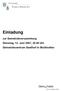 Gemeinde. Wangen-Brüttisellen. Einladung. zur Gemeindeversammlung Dienstag, 12. Juni 2007, 20.00 Uhr Gemeindezentrum Gsellhof in Brüttisellen