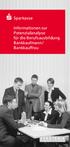 s Sparkasse Informationen zur Potenzialanalyse für die Berufsausbildung Bankkaufmann / Bankkauffrau