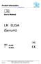 LH ELISA (Serum) Product information. User ś Manual DE128. Information about other products is available at: www.demeditec.com