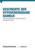 GESCHICHTE DER HYPOVEREINSBANK HAMELN EINE INFORMATION DER UNICREDIT BANK AG, CORPORATE HISTORY