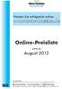 Online-Preisliste. August 2012. www.werra-rundschau.de. Werben Sie erfolgreich online... gültig ab
