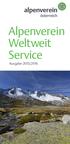 Alpenverein Weltweit Service