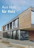 Aus Holz für Holz. Fortbildungsstätte Ostfildern