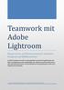 Teamwork mit Adobe Lightroom