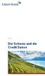 Die Schweiz und die Credit Suisse