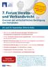 7. Forum Vereinsund Verbandsrecht