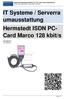 IT Systeme / Serverra umausstattung Hermstedt ISDN PC- Card Marco 128 kbit/s