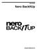Quickstart. Nero BackItUp. Ahead Software AG