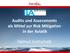 Audits und Assessments als Mittel zur Risk Mitigation in der Aviatik. Helmut Gottschalk. AeroEx 2012 1