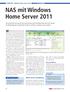 NAS mit Windows Home Server.