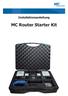 Installationsanleitung. MC Router Starter Kit