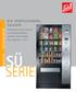 Automaten für den Verkauf von Süßwaren/Snacks und Non-Food-Artikeln bzw. Lagerung < +4 C SERIE