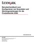 Benutzerhandbuch zum Konfigurieren von Scanzielen und Wartungsmeldungen für die Produktfamilie X500