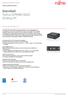 Datenblatt Fujitsu ESPRIMO Q920 Desktop-PC