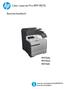 Color LaserJet Pro MFP M476. Benutzerhandbuch
