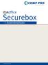 Securebox. > Anwenderleitfaden. www.comp-pro.de