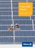 Allianz Global Corporate & Specialty SE. Photovoltaikanlagen. Individueller Schutz für Gefahren von Solarstromanlagen