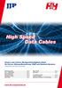 High Speed Data Cables