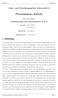 Lehr- und Forschungsgebiet Informatik 2. Proseminar-Arbeit. über das Thema Multithreading und Synchronisation in Java. Jens Bürger