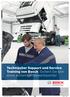 Technischer Support und Service Training von Bosch: Sichern Sie sich einen echten Wettbewerbsvorteil