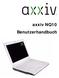 axxiv NQ10 Benutzerhandbuch