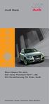 Audi Bank. Eine Klasse für sich: Der neue Premium-Tarif die Kfz-Versicherung für Ihren Audi. Finanzieren. Leasen. Versichern. Direct Banking.