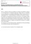 Besondere Leistungsbeschreibung zur Ausschreibung HH 01/2011 Ausstattung Labor für Automatisierungstechnik mit lernaktivierenden Systemen