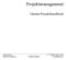 Projektmanagement. Muster-Projekthandbuch