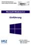 Microsoft Windows 8.1 Einführung