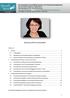 Beraterprofil Eva Ihnenfeldt. 1 Portrait...1 1.1 Kurzbiografie...2
