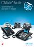 COMfortel -Familie. Systemtelefone für Auerswald ITK-Anlagen. analog ISDN VoIP