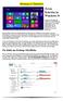 Erste Schritte in Windows 8