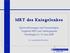 MRT des Kniegelenkes. Sportverletzungen und Traumafolgen Vergleich MRT und Arthrographie Windhagen 11.-13. Juni 2009. Dr. Jonas Müller-Hübenthal