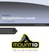 MOUNT10 StoragePlatform Console