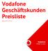 Vodafone Geschäftskunden Preisliste