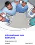 Informationen zum EBM 2013