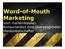 Word-of-Mouth Marketing