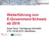 Weiterführung von E-Government Schweiz ab 2016. Anna Faoro, Fachtagung Informatik VTG, 03.09.2015, Weinfelden