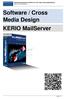 Software / Cross Media Design KERIO MailServer