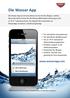 Die Wasser App. www.wasserapp.com