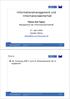 Informationsmanagement und Informationssicherheit