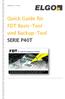 799 000 684 / Rev. 1 / 21.5.2013. Quick Guide für FDT Basic-Tool und Backup-Tool SERIE P40T