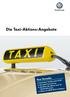 Die Taxi-Aktions-Angebote